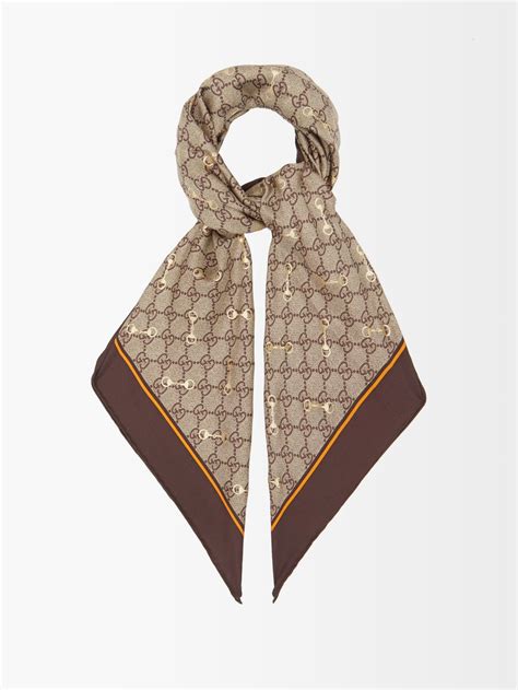 gucci silk scarf canada|gucci scarf unisex.